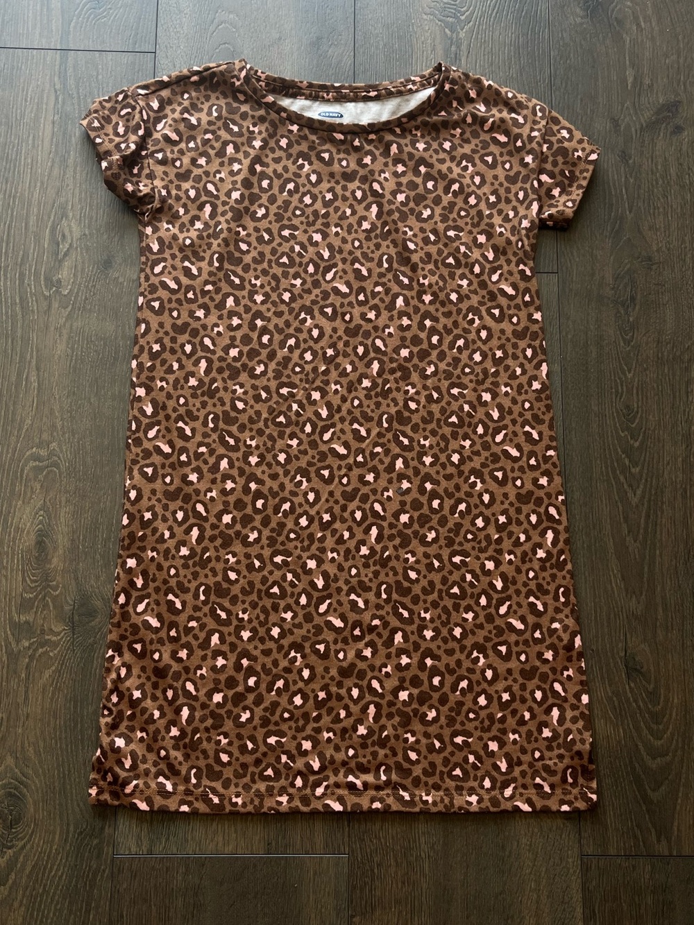 Old Navy Leopard Print T-Shirt Nightgown